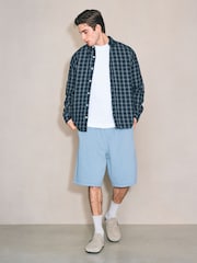 Blue Edit Jersey Jorts - Image 2 of 10