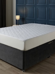 Downland White Sleep Well Mattress Protector - Image 1 of 4