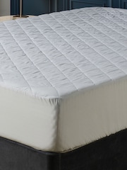 Downland White Sleep Well Mattress Protector - Image 2 of 4