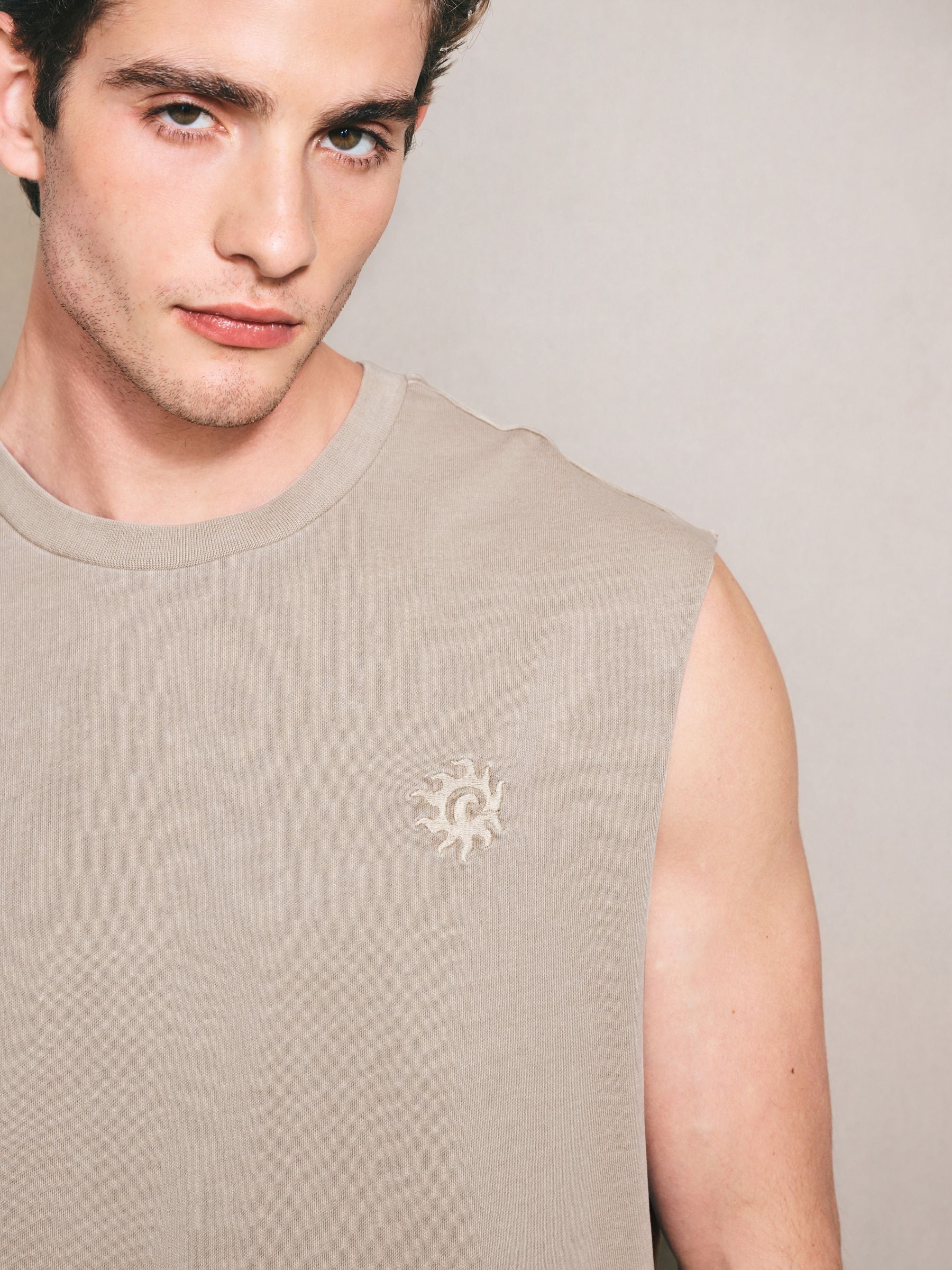 Buy Neutral Cut Off Boxy Edit Vest from Next Mexico