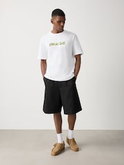 Balts - EDIT A Tribe Called Quest relaxed Fit T-krekls - Attēls 2 no 9