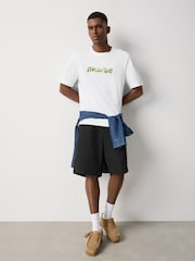 Balts - EDIT A Tribe Called Quest relaxed Fit T-krekls - Attēls 3 no 9