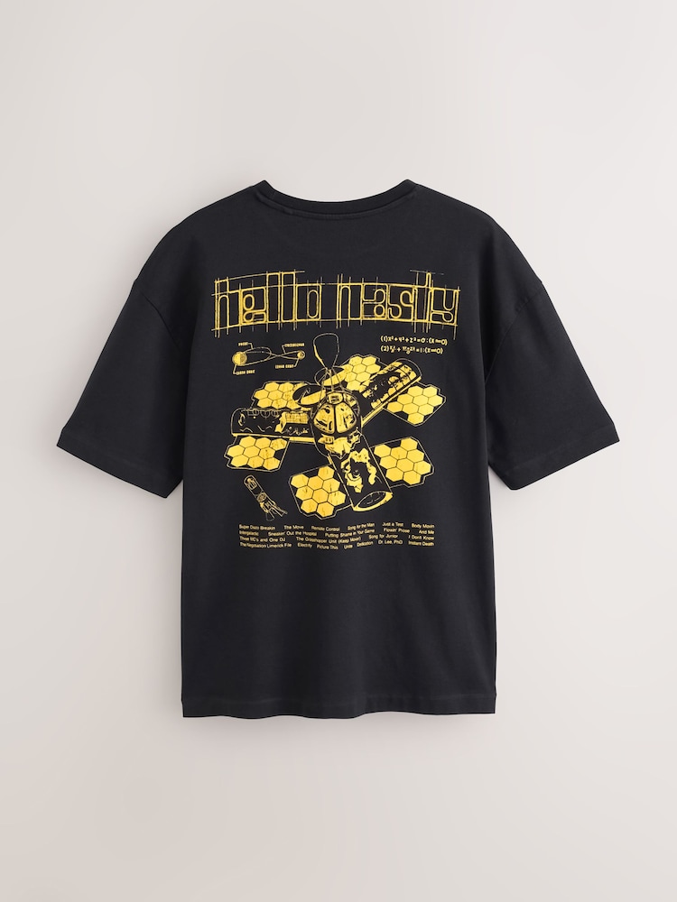 Black EDIT Beastie T-Shirt - Image 1 of 4 Black EDIT Beastie T-Shirt - Image 1 of 4