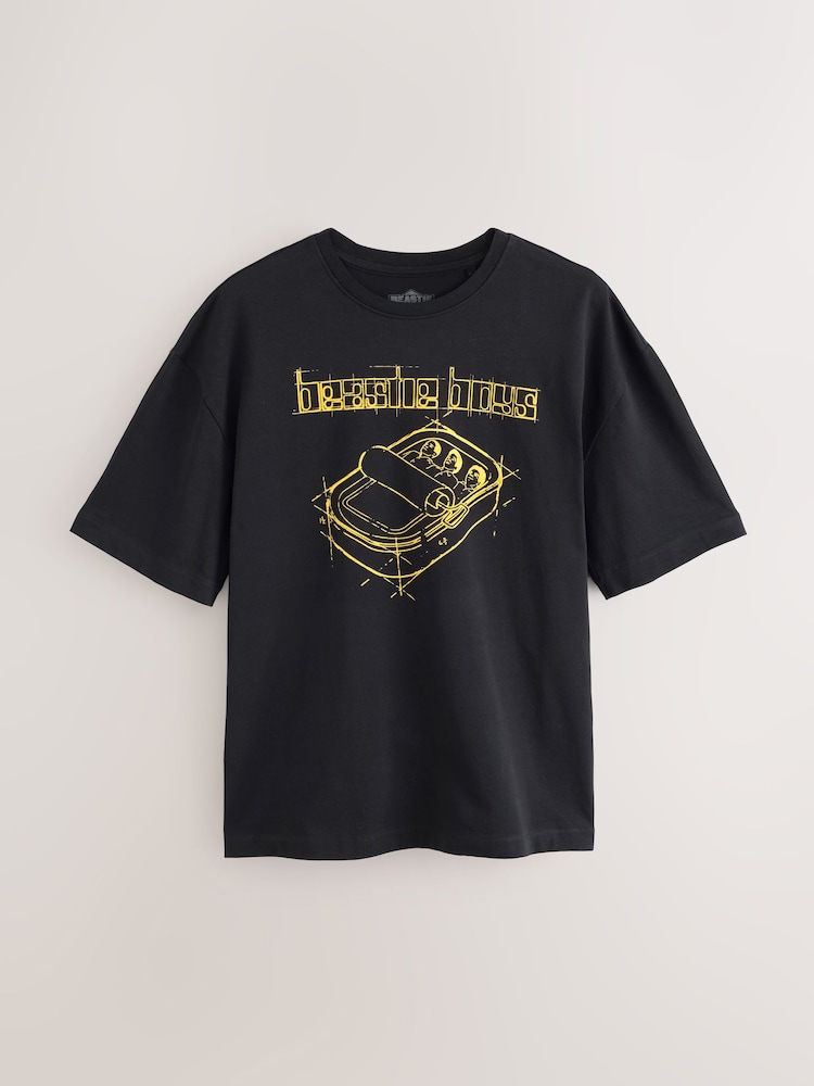 Black EDIT Beastie T-Shirt - Image 2 of 4 Black EDIT Beastie T-Shirt - Image 2 of 4