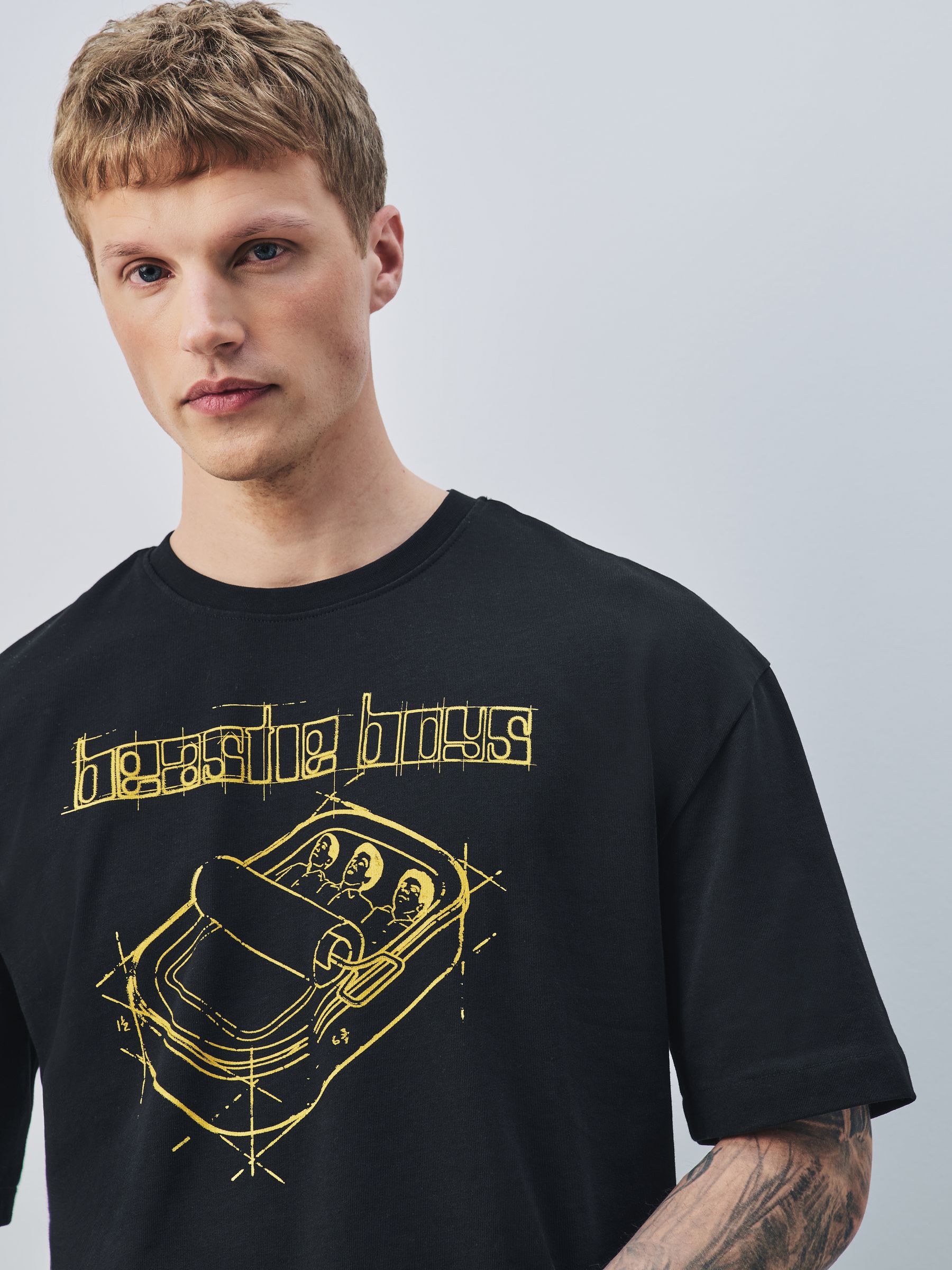Buy Black EDIT Beastie Boys T-Shirt from Next USA