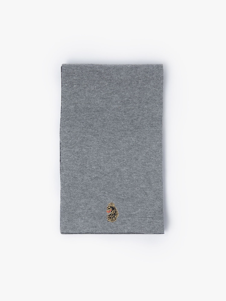 Luke 1977 Gerard 3 Black Marle Scarf - Image 1 of 2 Luke 1977 Gerard 3 Black Marle Scarf - Image 1 of 2