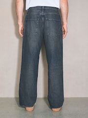 Dark Blue Tint EDIT Baggy Fit Jeans - Image 3 of 11