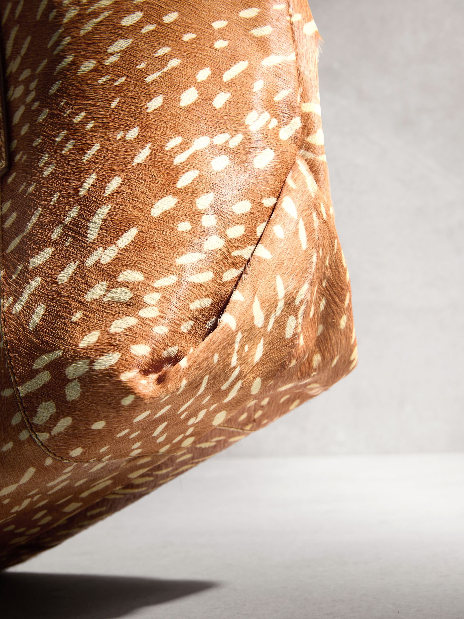 Buy Animal N. Premium Leather Deer Print Shoulder Bag from the