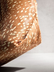 Animal N.Premium Leather Deer Print Shoulder Bag - Image 9 of 10