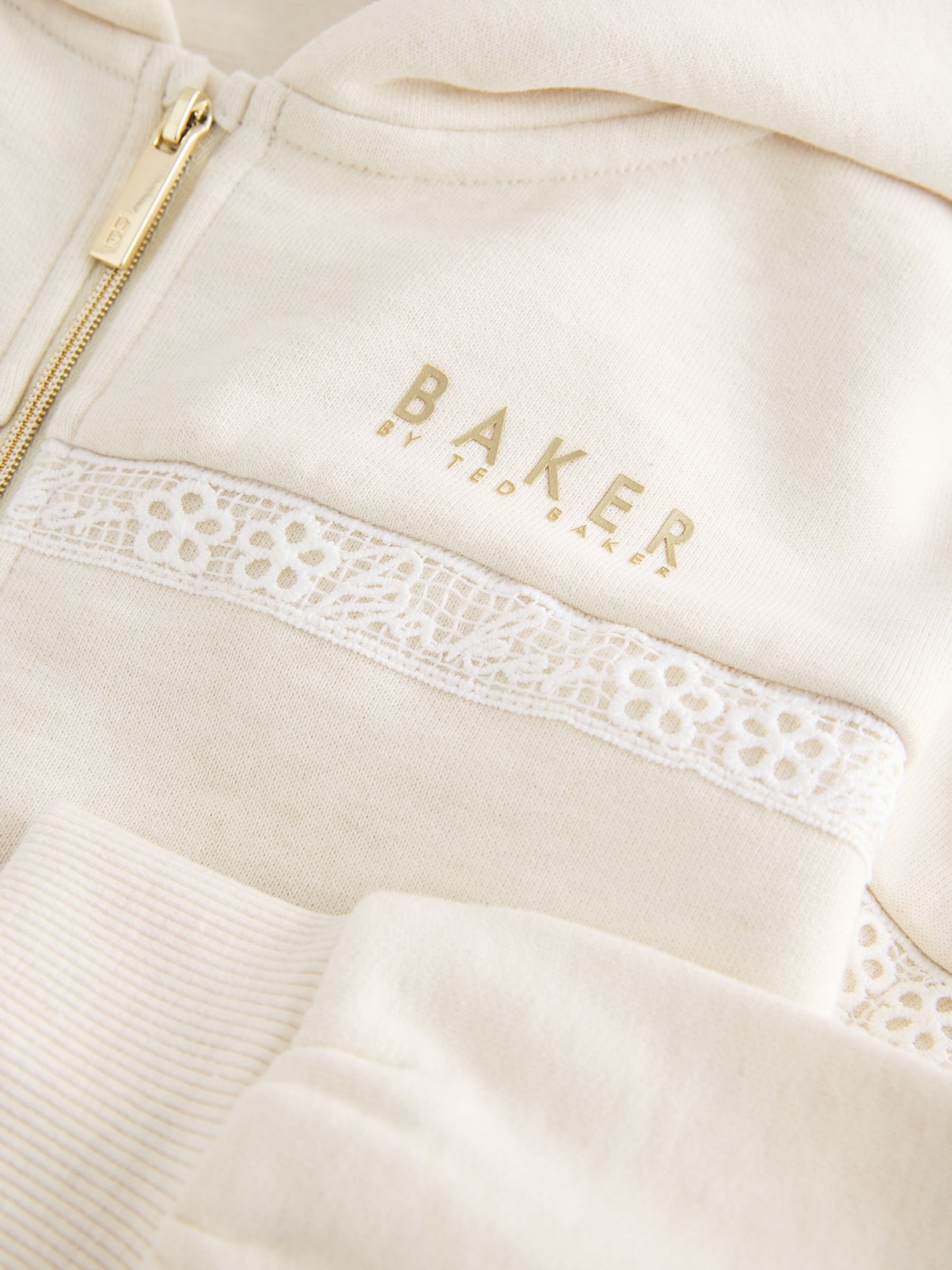 Next：日本 Baker by Ted Baker 2 Piece Marl Lace Trim Zip-Through