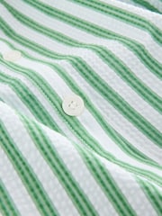 Green/White Stripe Button Down Maxi Skirt - Image 8 of 8