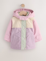 Pastel Colourblock Waterproof Coat (9mths-7yrs) - Image 6 of 11