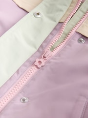 Pastel Colourblock Waterproof Coat (9mths-7yrs) - Image 9 of 11