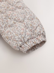 Ditsy Floral Shower Resistant Padded Coat (3mths-7yrs) - Image 10 of 10