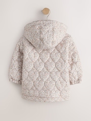 Ditsy Floral Shower Resistant Padded Coat (3mths-7yrs) - Image 7 of 10