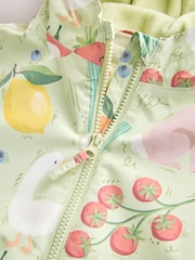 Sage Green Fruit Waterproof Printed Puddlesuit (3mths-7yrs) (3mths-7yrs) - Image 3 of 5