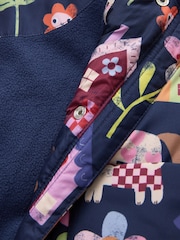 Navy Character Shower Resistant Padded Coat (3mths-7yrs) - Image 10 of 10