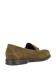 Dune London Green Simmi Loafers - Image 4 of 6