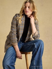 Blazer Thornwick décontracté en tweed riche en laine - Image 5 de 8