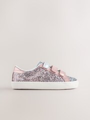 Rosa glitter - Lave joggesko - Bilde 1 av 5