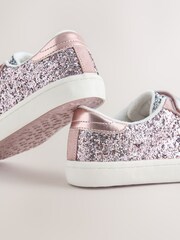 Rosa glitter - Lave joggesko - Bilde 4 av 5