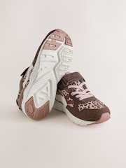 Imprimeu animal - Lace-Up Colourblock Trainers - Imaginea 3 din 5