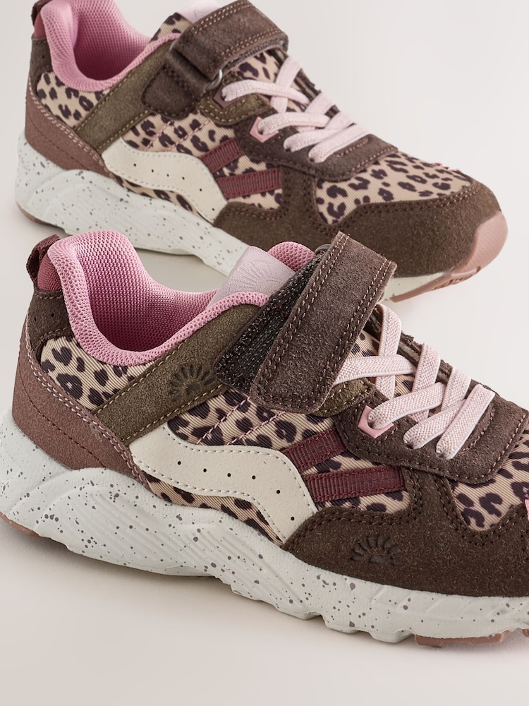 Imprimeu animal - Lace-Up Colourblock Trainers - Imaginea 5 din 5 Imprimeu animal - Lace-Up Colourblock Trainers - Imaginea 5 din 5