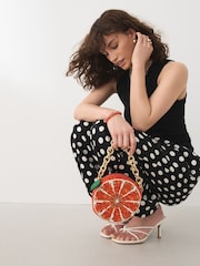 Orange Slice Beaded Bag - Image 3 of 8