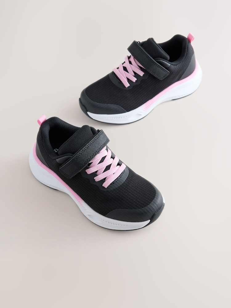Black/Pink Waterproof Trainers - Image 1 of 5 Black/Pink Waterproof Trainers - Image 1 of 5