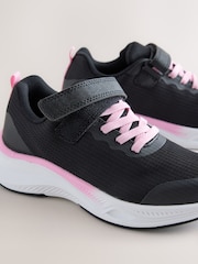 Black/Pink Waterproof Trainers - Image 4 of 5