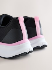 Black/Pink Waterproof Trainers - Image 5 of 5