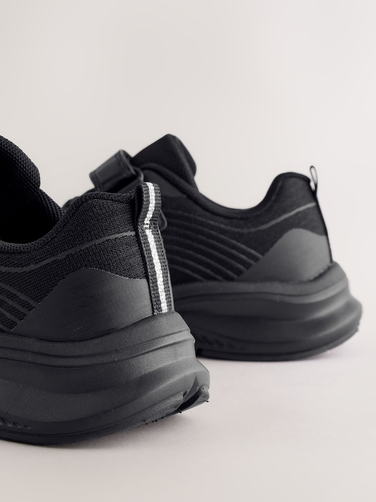 Schwarz - Sneaker mit elastischer Schnürung - Bild 6 von 6