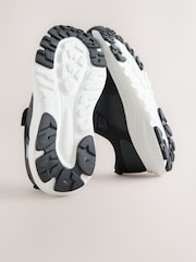 Black Lace Up Mesh Trainers - Image 4 of 6