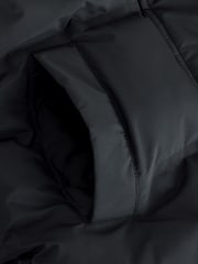 Black Waterproof Faux Fur Lined Padded Coat (3-16yrs) - Image 12 of 12