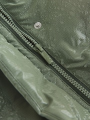 Khaki Green Waterproof Faux Fur Lined Padded Coat (3-16yrs) - Image 11 of 11