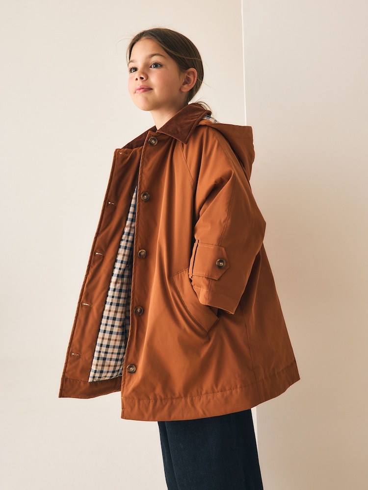 Orange rouille - Veste Mac imperméable (5-13ans) - Image 1 de 11
