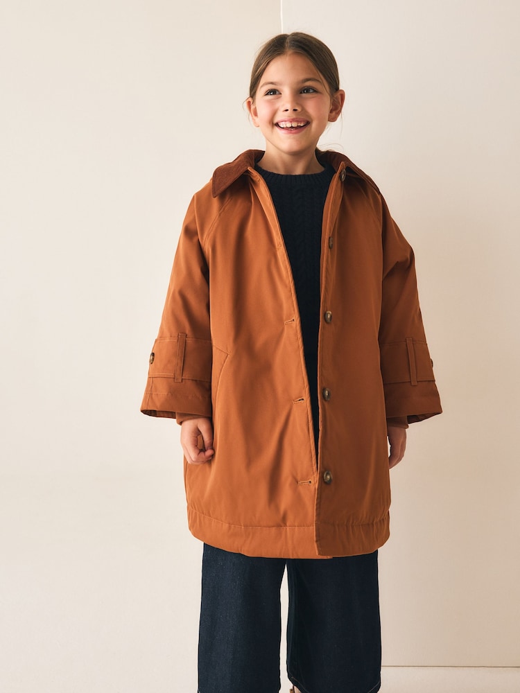 Orange rouille - Veste Mac imperméable (5-13ans) - Image 2 de 11