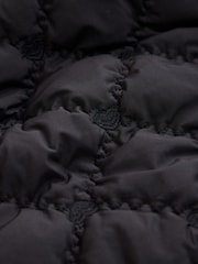 Black Heart Quilted Shower Resistant Jacket (3-16yrs) - Image 11 of 11