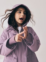 Lilac Waterproof Jacket (3-16yrs) - Image 5 of 6