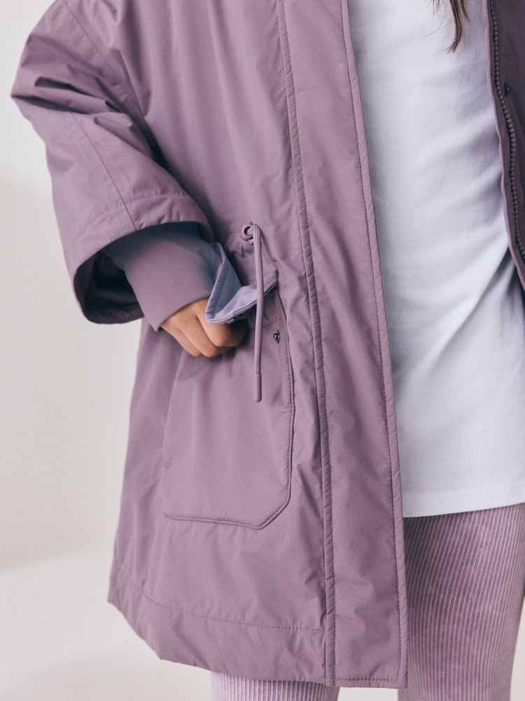 Lilac Waterproof Jacket (3-16yrs) - Image 6 of 6
