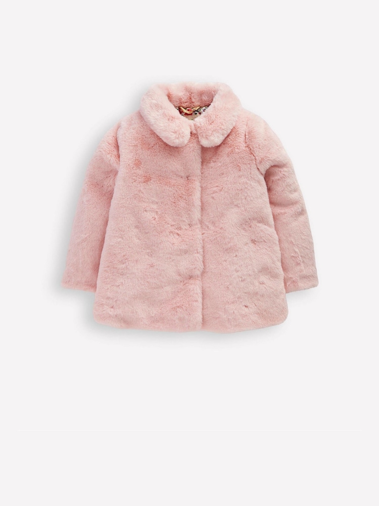 Boden Faux Fur Collared Jacket - Imagem 1 de 4