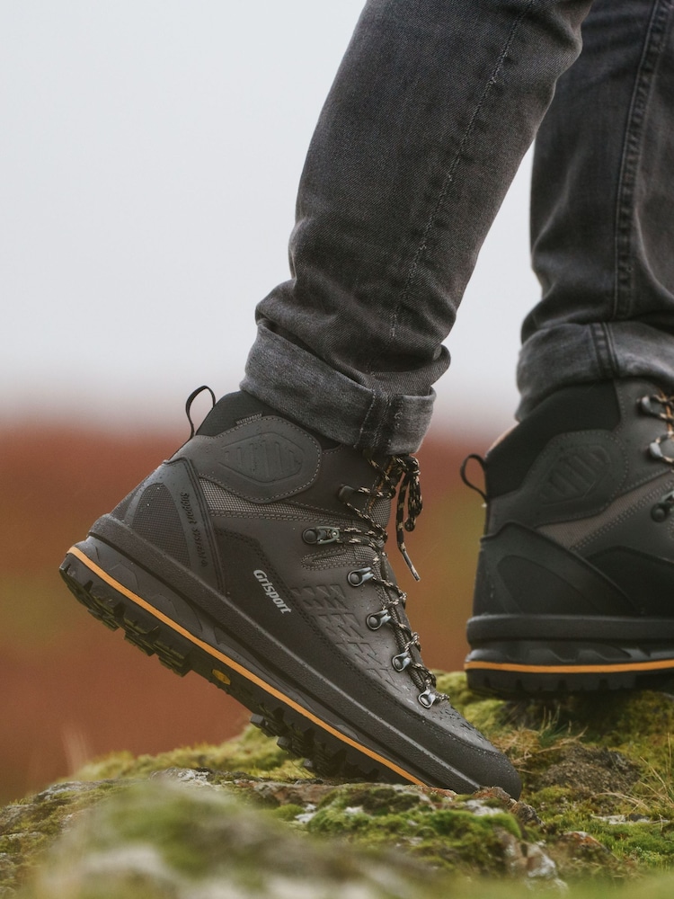 Grisport Grey Andes Waterproof and Breathable Walking Shoes - Image 1 of 11 Grisport Grey Andes Waterproof and Breathable Walking Shoes - Image 1 of 11