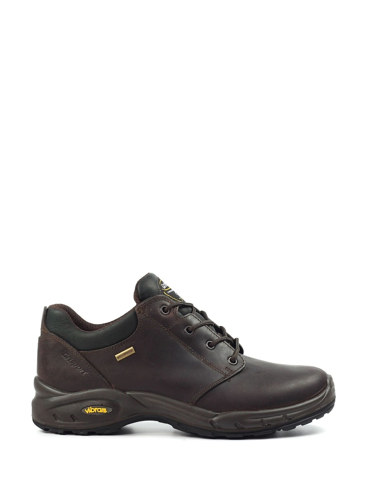 Grisport Exmoor II Waterproof and Lightweight Walking Brown Shoes - Image 1 of 12 Grisport Exmoor II Waterproof and Lightweight Walking Brown Shoes - Image 1 of 12