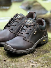 Grisport Exmoor II Waterproof and Lightweight Walking Brown Shoes - Image 12 of 12
