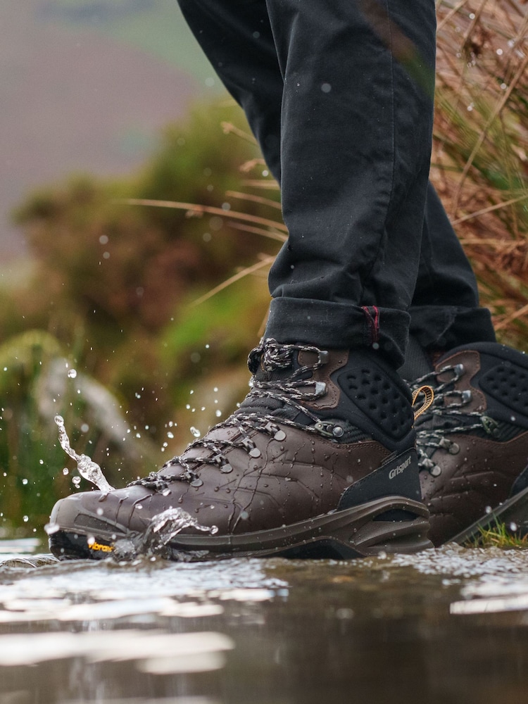 Grisport Canyon Lightweight and Waterproof Brown Boots - Image 1 of 12 Grisport Canyon Lightweight and Waterproof Brown Boots - Image 1 of 12