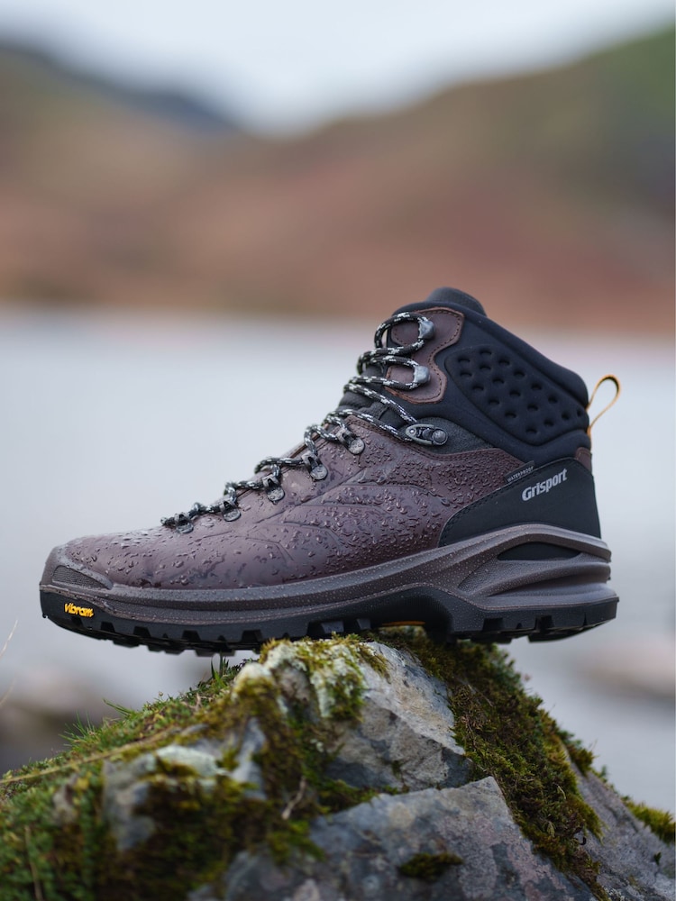 Grisport Canyon Lightweight and Waterproof Brown Boots - Image 2 of 12 Grisport Canyon Lightweight and Waterproof Brown Boots - Image 2 of 12