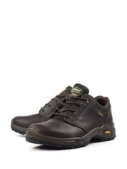 Grisport Exmoor II Waterproof and Lightweight Walking Brown Shoes - Image 5 of 12