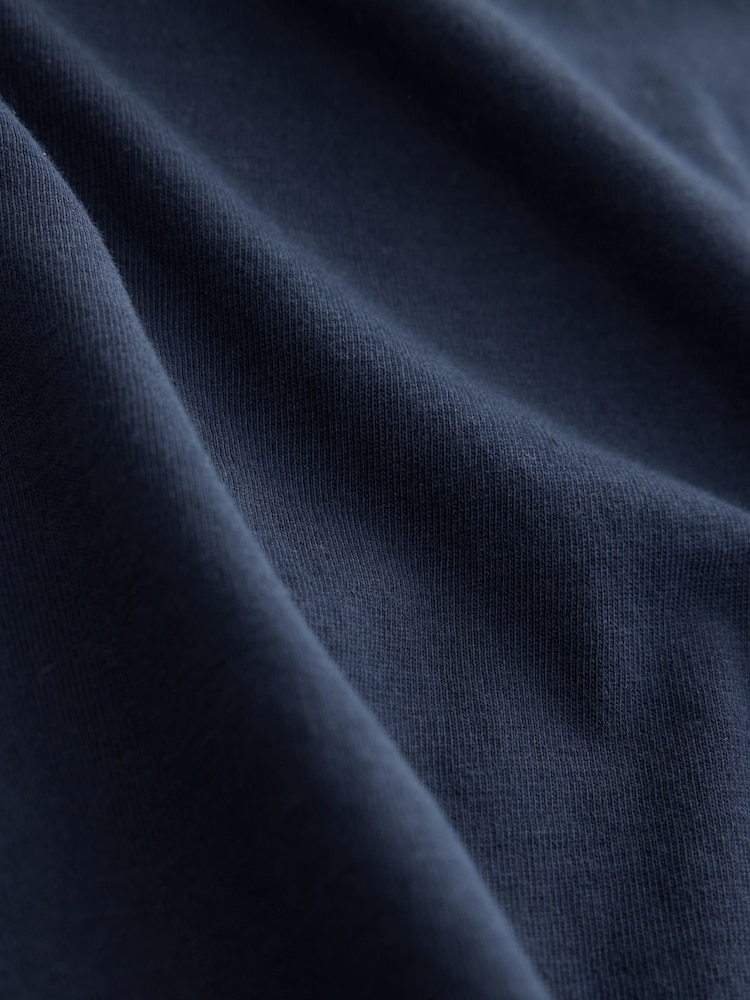 Navy Embellished Tennis Short Sleeve Crew Neck T-Shirt - Image 3 of 3 Navy Embellished Tennis Short Sleeve Crew Neck T-Shirt - Image 3 of 3