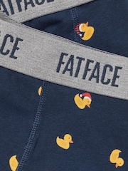 FatFace Navy Festive Rubber Duck Boxers - Image 3 of 3