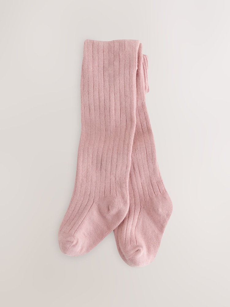 Rosa/blanco - Rib Baby Tights 3 Pack - Imagen 2 de 6